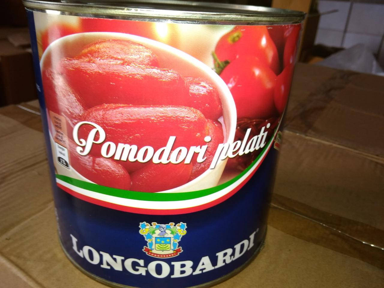 

Томаты очищенные в собственном соку Longobardi, 1500 г