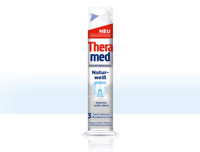 

Зубная паста Theramed Natur - weiße, 100ml.
