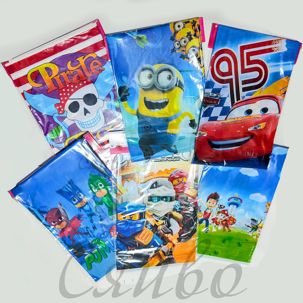 

Скатерть детская полиэтиленовая для мальчика