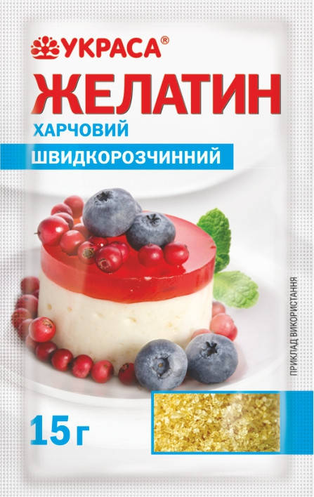 

Желатин быстрорастворимый (15 г)