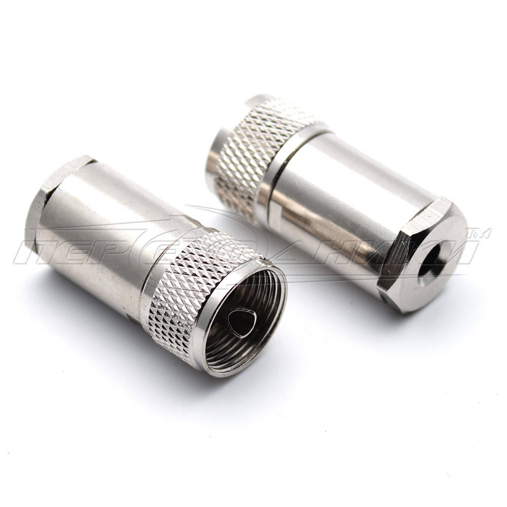 

Разъем штекер UHF под кабель RG-58, Clamp/Solder (зажим/пайку)