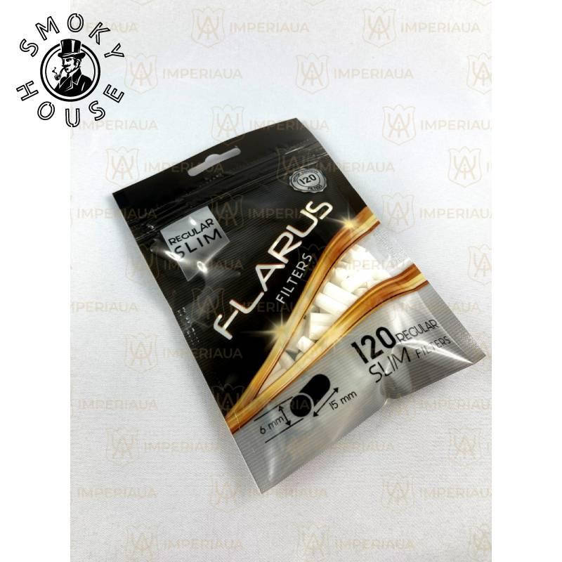 

Фильтры для самокруток FLARUS REGULAR SLIM 6х15мм