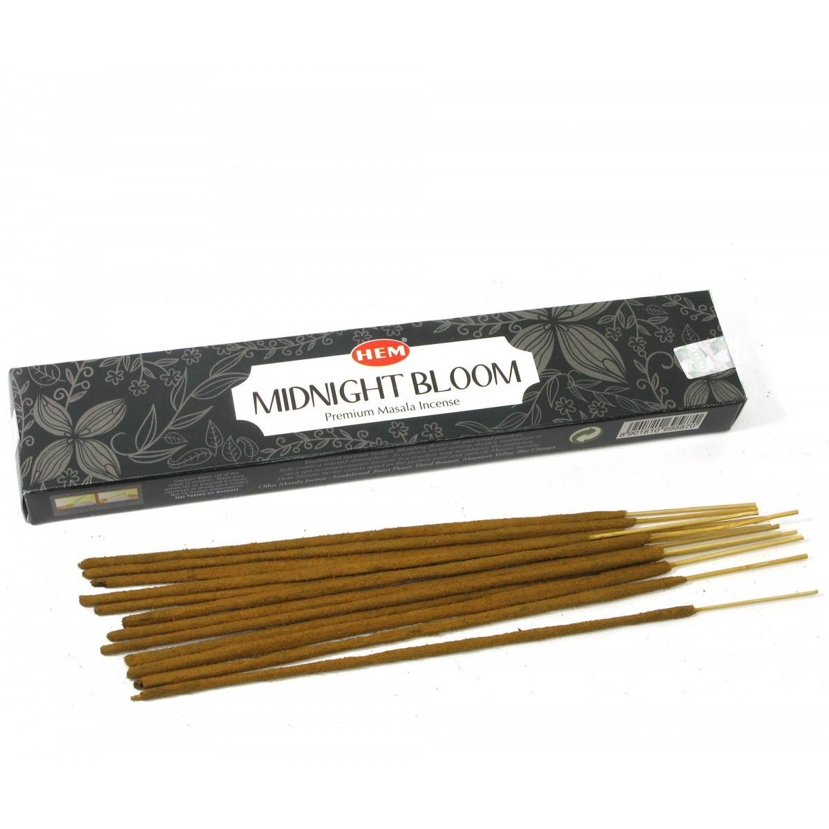 

Midnight Bloom 15 Gms(Полуночное Цветение)(12 шт/уп)(Hem)(Пыльцовое благовоние)