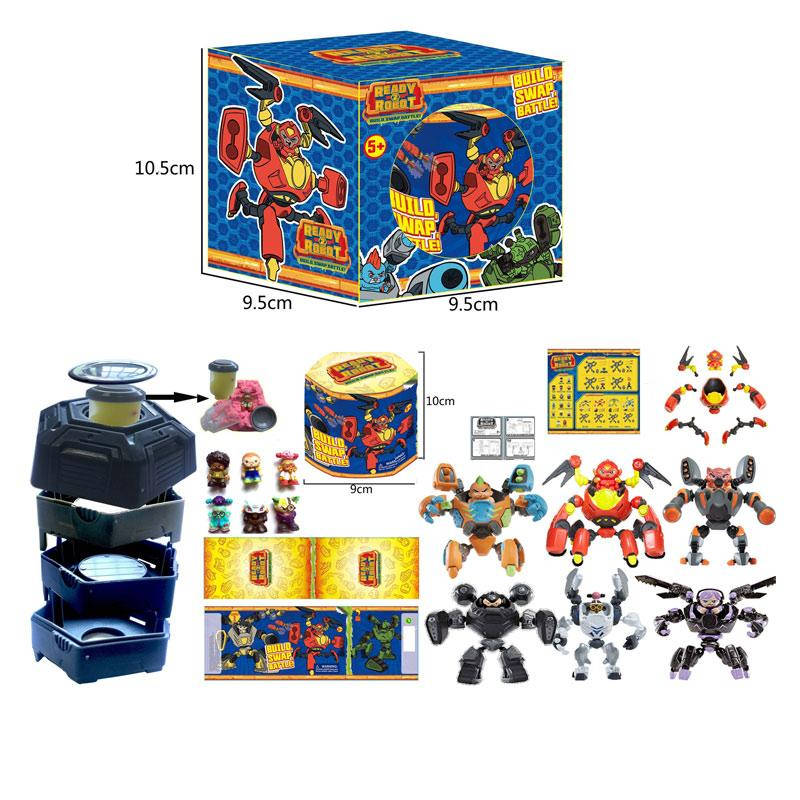 

Игровой набор сюорприз READY ROBOT с аксессуарами, 33200
