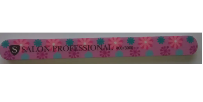 

Пилка полировка для ногтей Salon 400/3000 (Разноцветные, узкие)