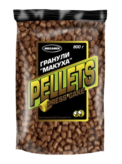 

Гранулы "Мегамикс" Cake Пелетс Макуха 800г Pellets Press Megamix