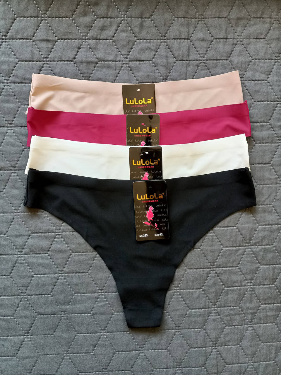 

Стринги лазерные бесшовные LuLoLa 333 размеры M, L, XL РОЗНИЦА
