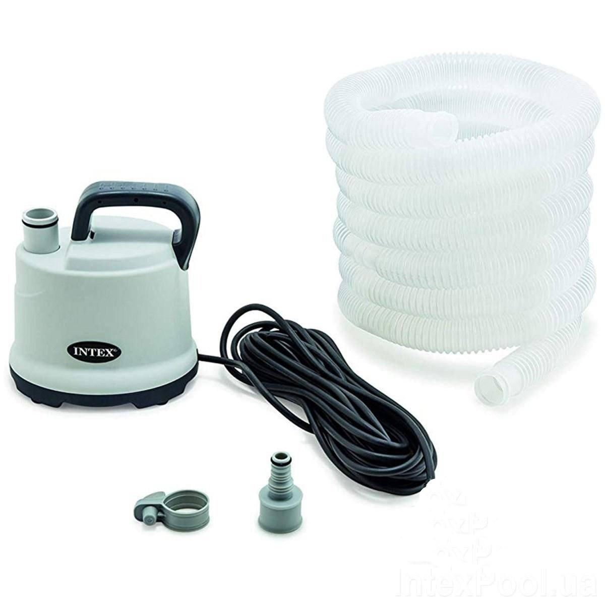 

Насос для откачивания воды из бассейна 3585 л\ч Интекс 28606