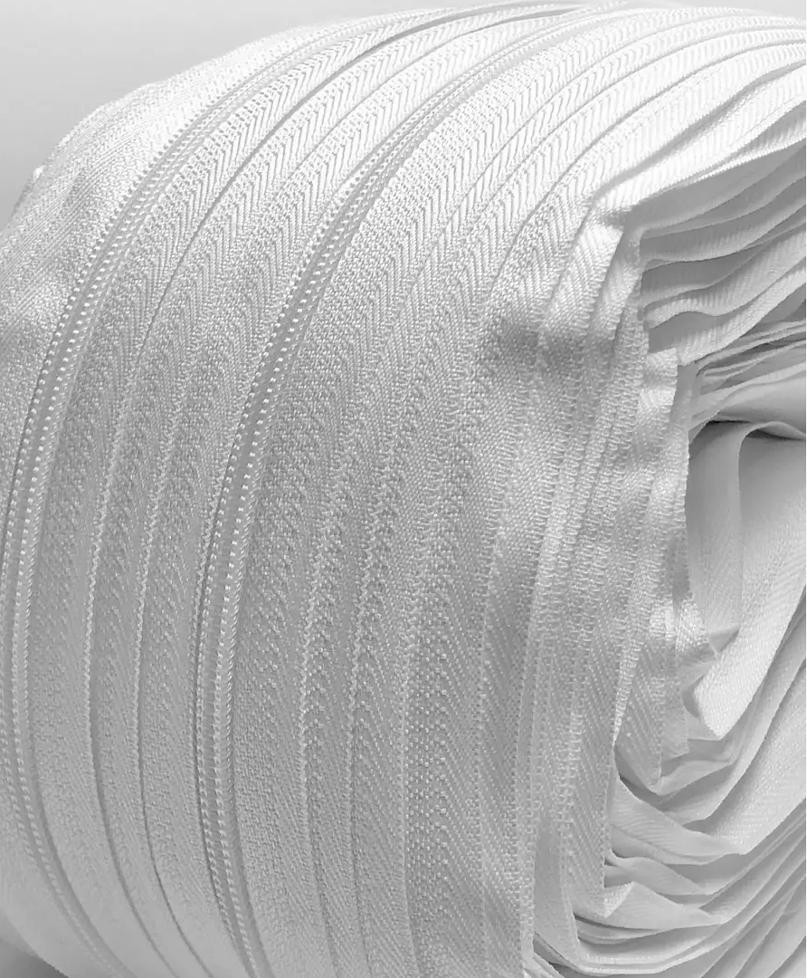 

Молния рулонная "спираль" тип-5/200ярд (белая), Белый