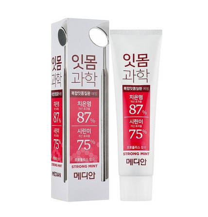

Зубная паста Сильная мята Median Gum Science Toothpaste Strong Mint 120g