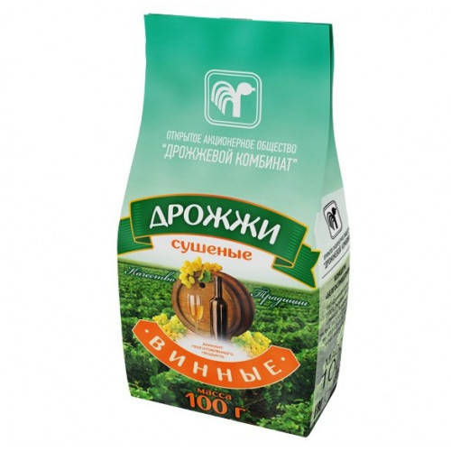 

Винные белорусские дрожжи, 100 грамм