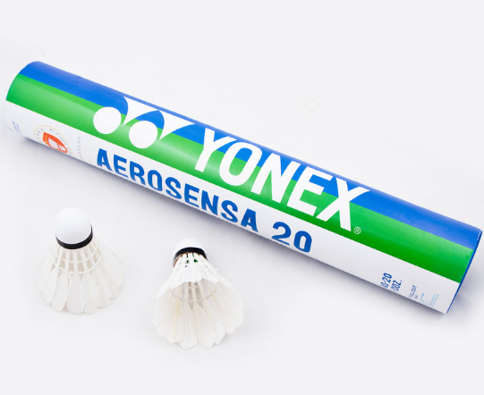 

Воланы для бадминтона перьевые YONEX (12шт) в тубе AEROSENSA White (AS-30)