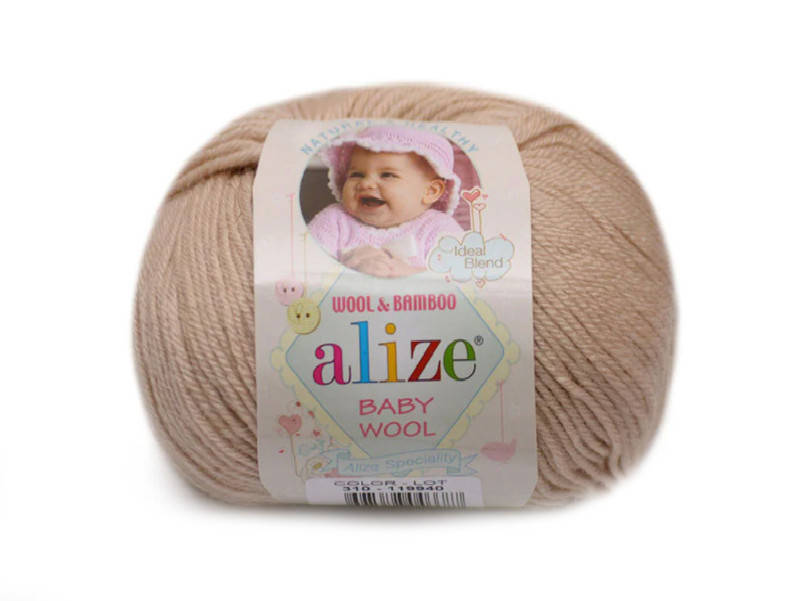 

Alize Baby Wool, Медовый №310, Бежевый