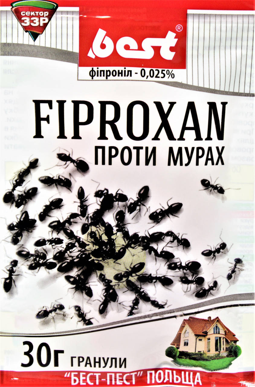 

Инсектицид ФИПРОКСАН Best-Pest 30 г