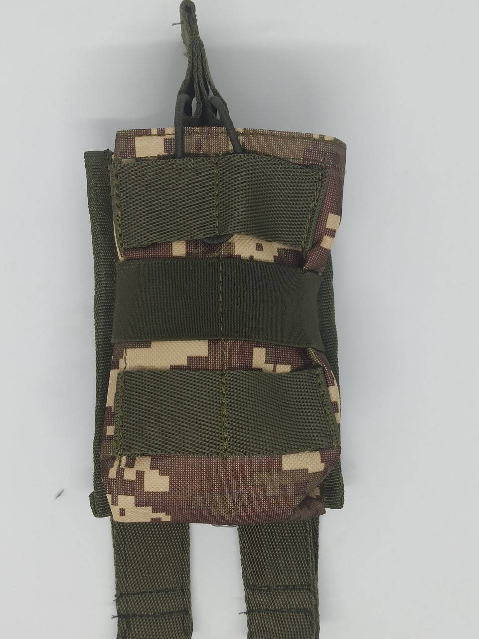 

Подсумок открытый под магазины АК . с системой MOLLE Пиксель