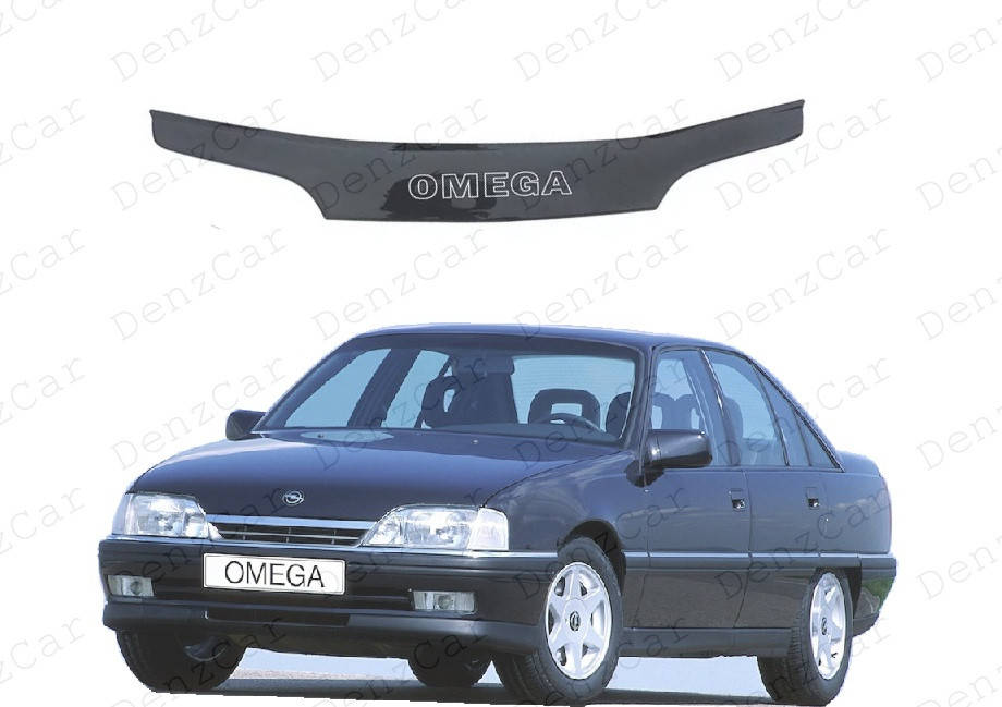 

Дефлектор капота Opel Omega A1986-1994\Мухобойка Опель Омега А