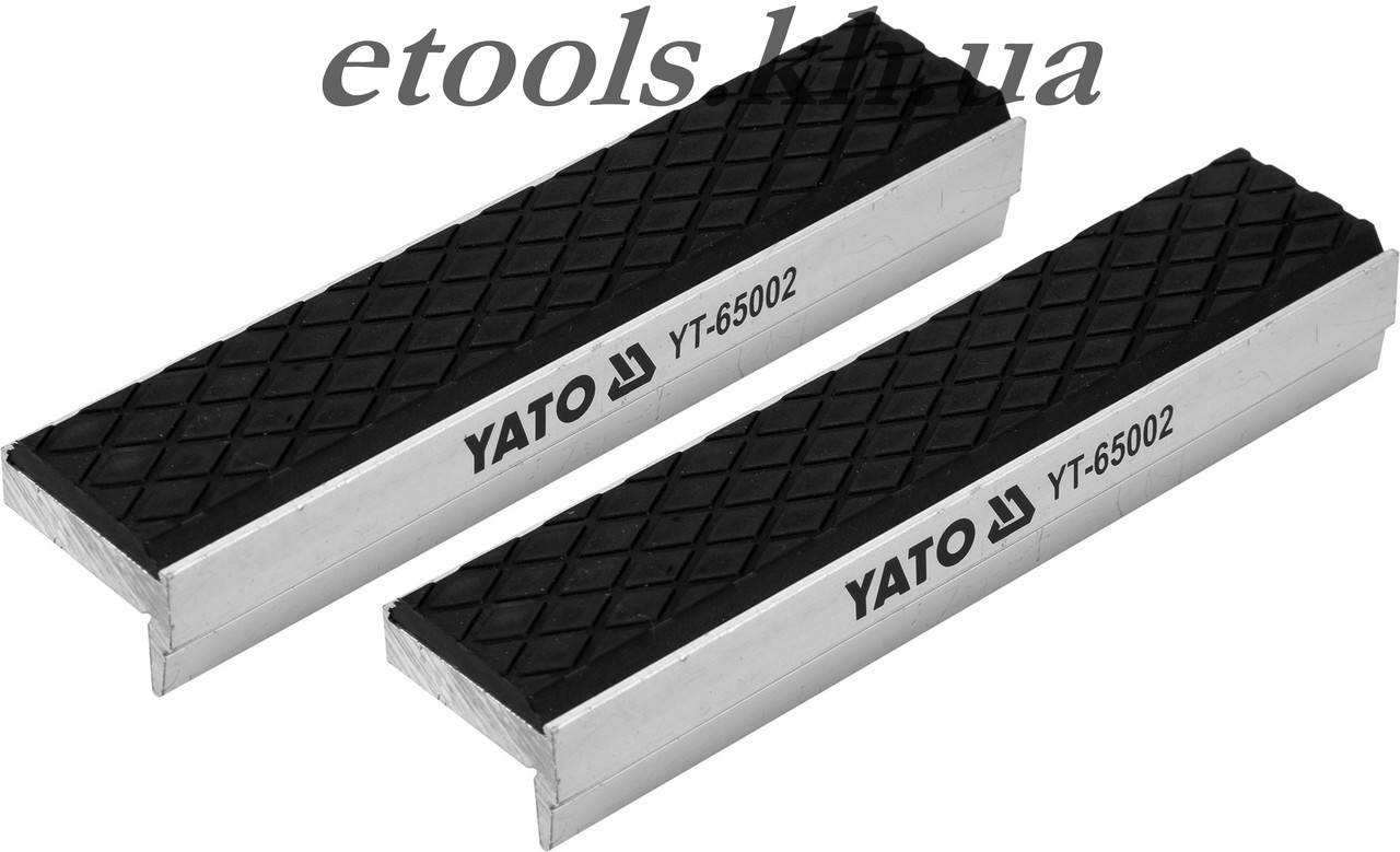 

Сменные мягкие накладки для слесарных тисков 125 мм Yato YT-65002