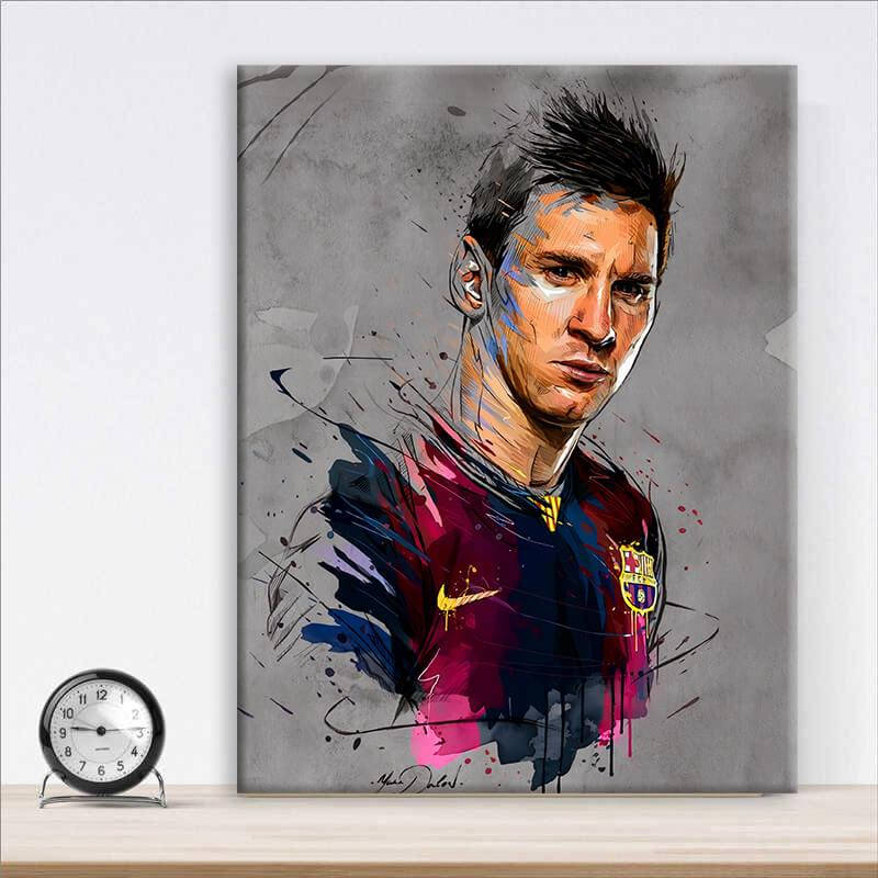 

Картина на холсте Lionel Messi 120, 90