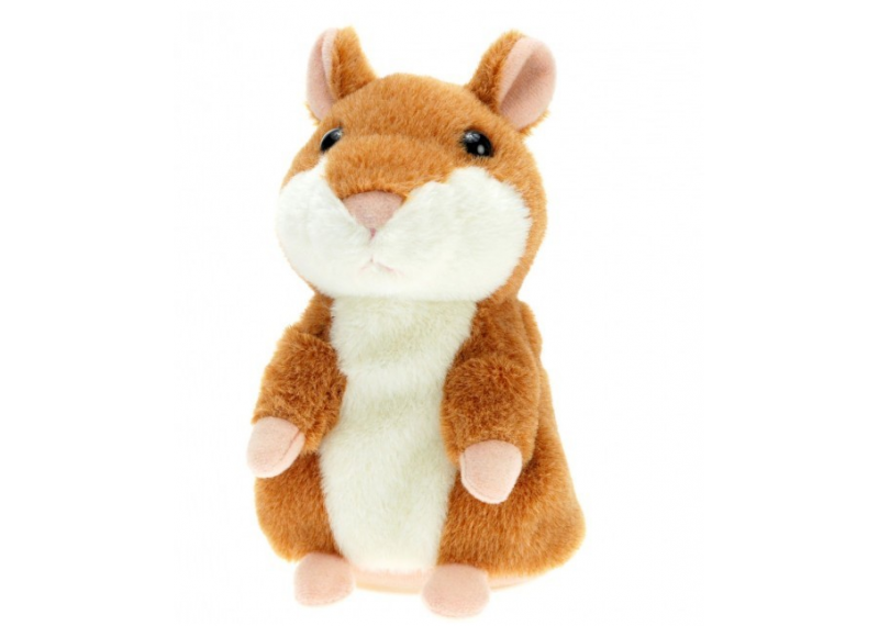 

Игрушка Говорящий Хомяк Повторюшка Коричневый