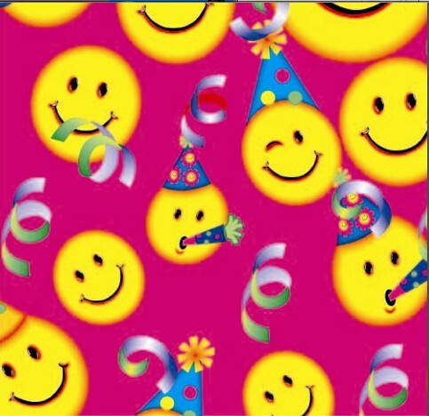 

Салфетки праздничные "Смайлики"