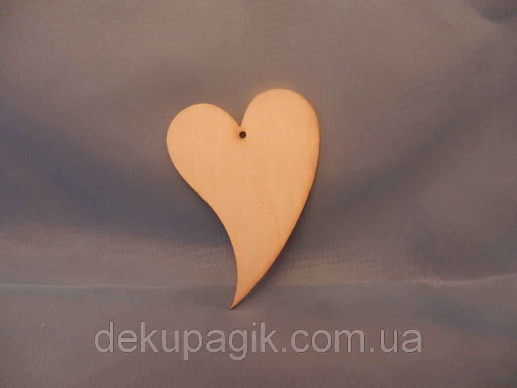 

Подвеска Сердце-перчик, 10см