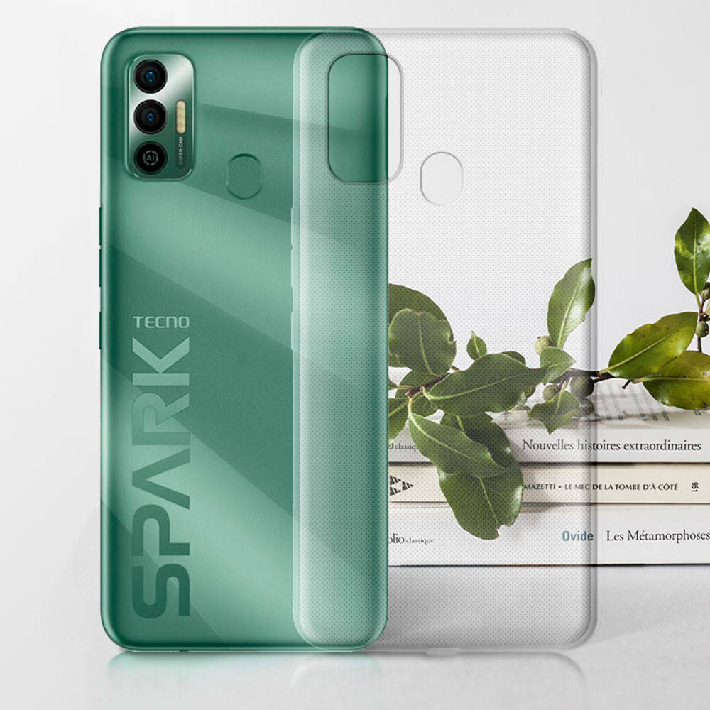 

Чехол Ultra Clear Tecno Spark 7 Прозрачный