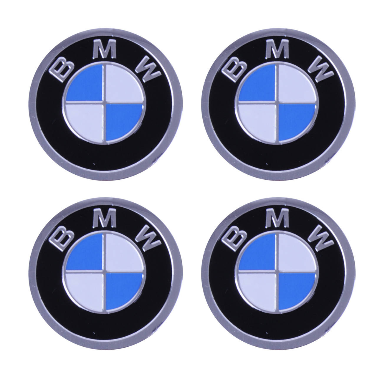 

Наклейка черная с логотипом BMW для колпаков 60мм, 4шт