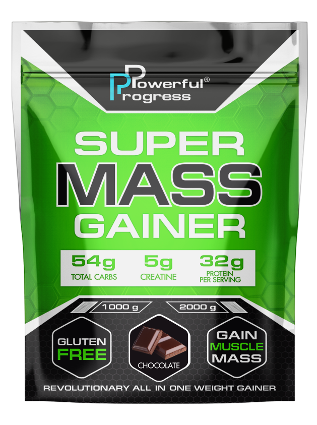 

Гейнер Super Mass Gainer Powerful Progress 2 кг Шоколад