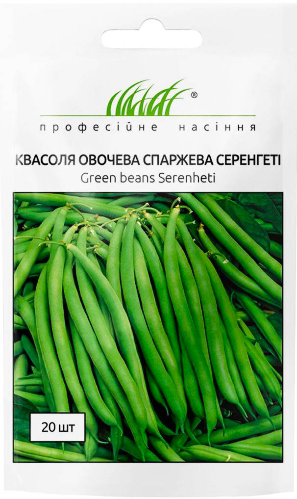 

Профсемена. Семена фасоль спаржевая Cеренгети, 20 шт.