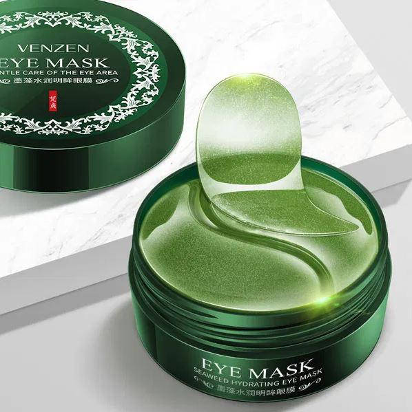 

Гидрогелевые патчи для глаз с водорослями Venzen eye Mask Seaweed Hydrating 60 шт