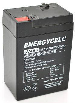 

Аккумуляторная батарея Energycell 6V 4Ah (RB2 / RB640CS6V4Ah)