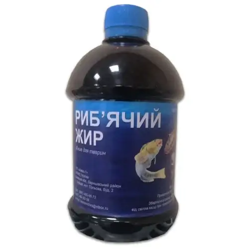 

Рыбий жир O.L.KAR для животных, 500 г