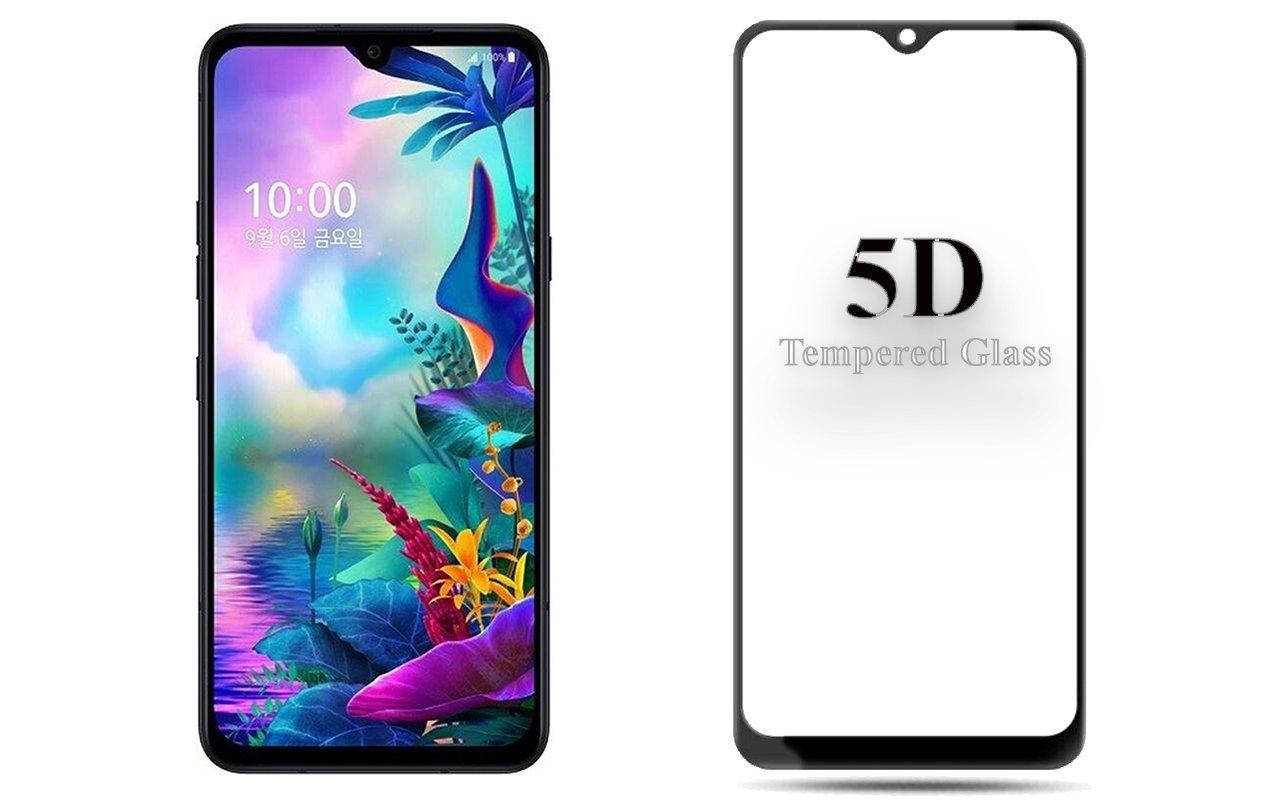 

Защитное стекло 5D для LG V50s ThinQ, Черный