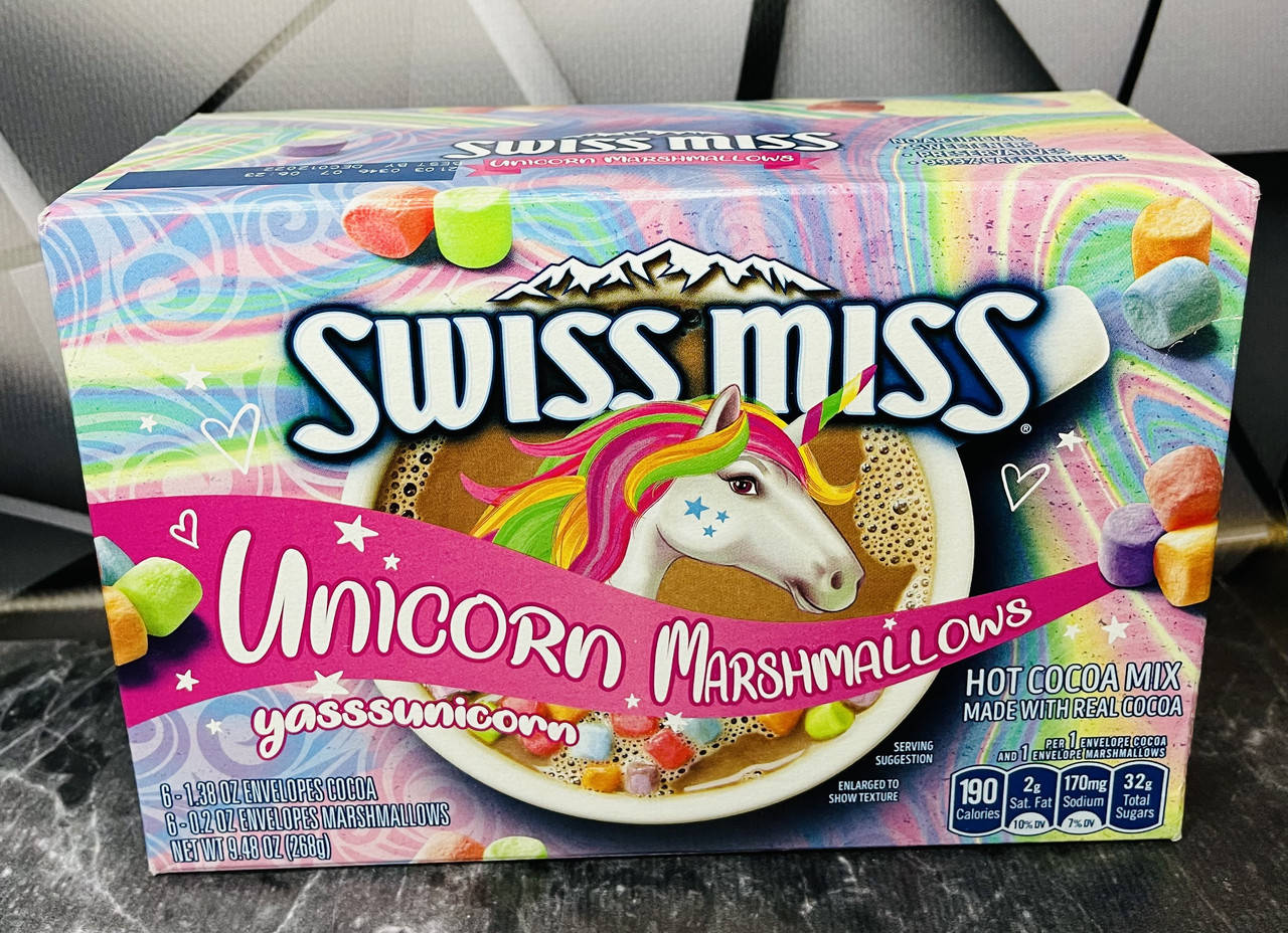 

Гарячий шоколад з кольоровим маршмелоу SWISS MISS Єдиноріг