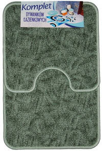 

Набор ковриков для ванной и туалета 2шт (50x80см), Разные цвета