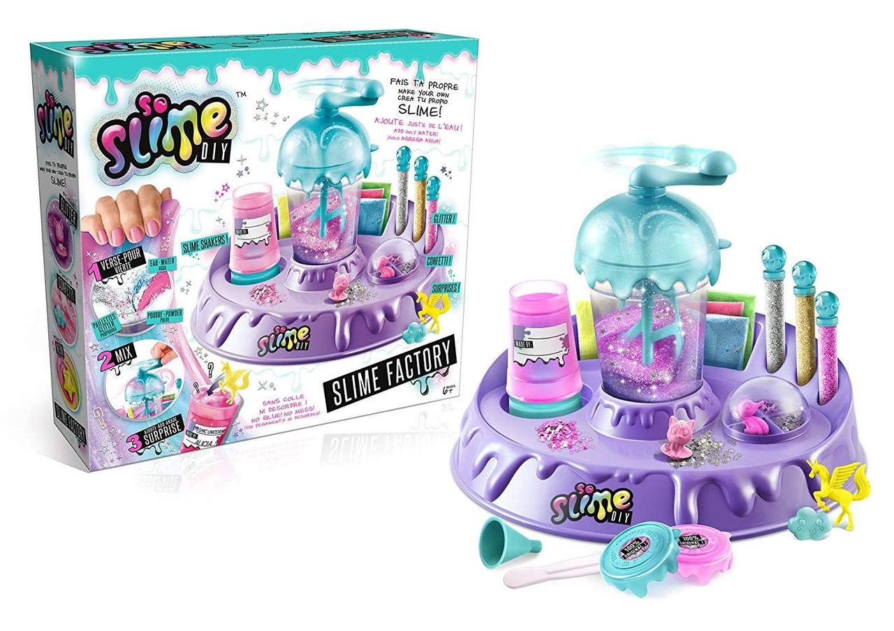 

Большой игровой набор Slime Faktory Фабрика слаймов Разноцветный