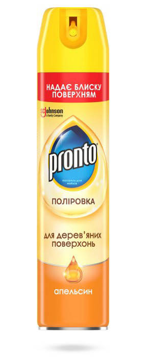 

Полироль для деревянных поверхностей Pronto Апельсин 250 мл