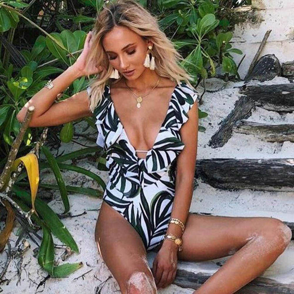 

ХИТ 2022 Очень красивый купальник с пышными воланами!