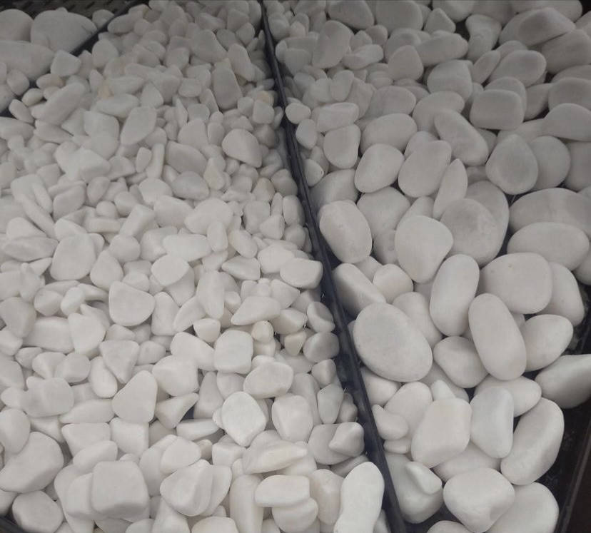 

Галька біла на вагу