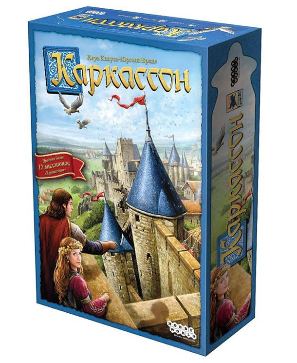 

Настольная игра Каркассон (Carcassonne) новое издание