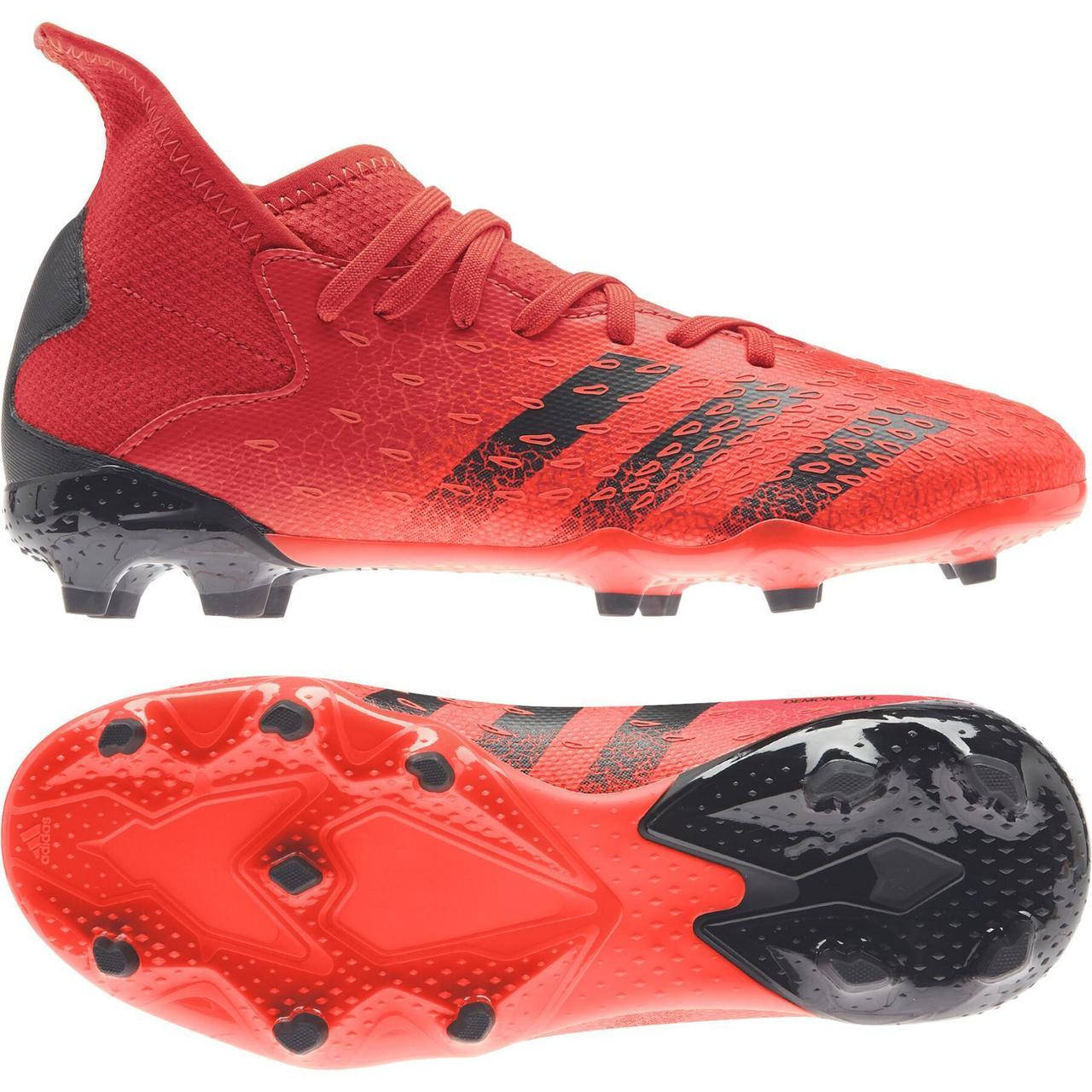 

Детские бутсы adidas Predator Freak.3 FG Jr. Оригинал ар. FY6282., Красный