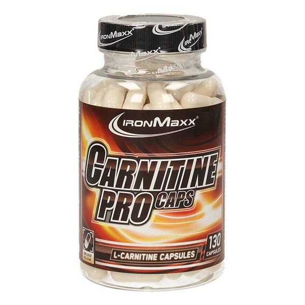 

L-Carnitine Pro Caps IronMaxx, 130 капсул