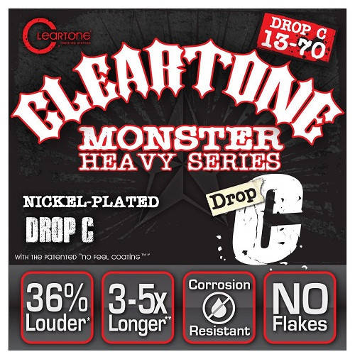 

Струны с покрытием для электрогитары CLEARTONE 9470 ELECTRIC HEAVY SERIES DROP C 13-70