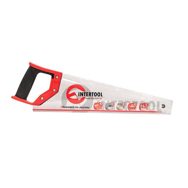 

Ножовка по дереву c каленым зубом INTERTOOL HT-3101