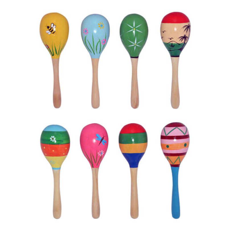 

Деревянная игрушка Маракас, 20см