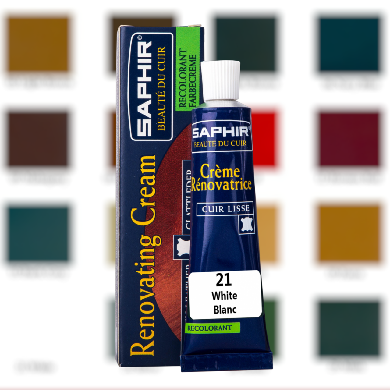 

Жидкая кожа Saphir Creme Renovatrice, 25 мл (50 цветов на выбор), Черный