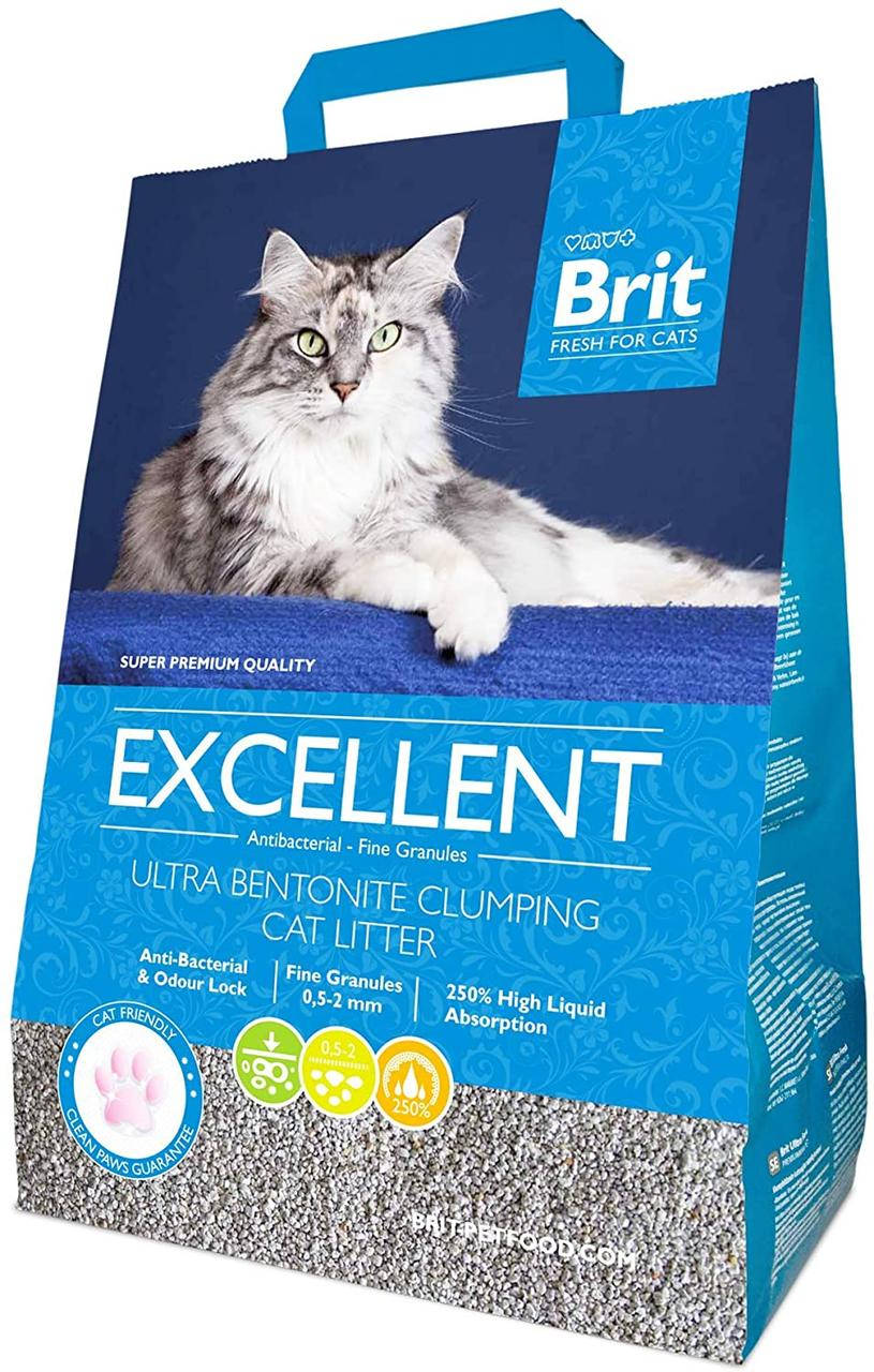 

Brit Fresh Excellent Наполнитель бентонитовый для кошачьего туалета 10 кг