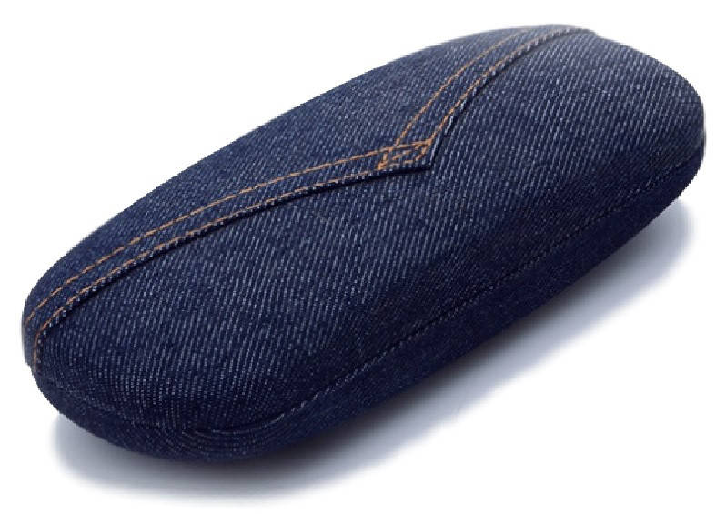 

Футляр чехол для очков Jeans твердый, Бежевый