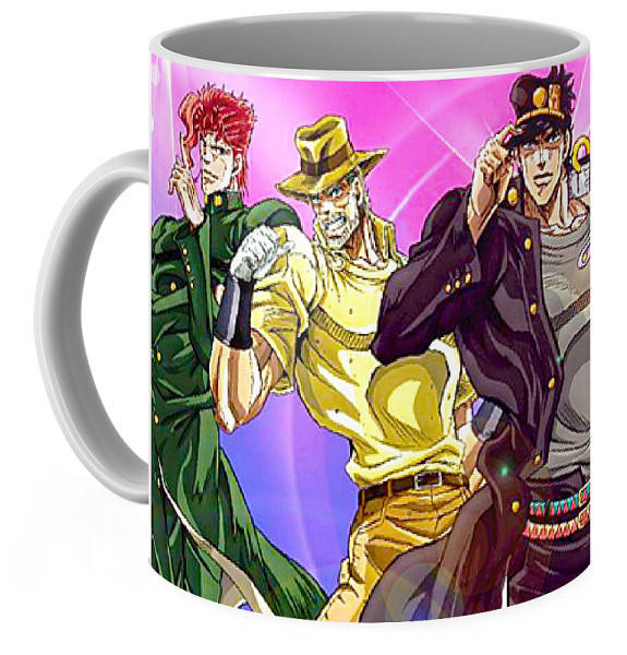 

Кружка GeekLand Невероятные приключения ДжоДжо JoJo's Bizarre Adventure JJ 02.06, Белый