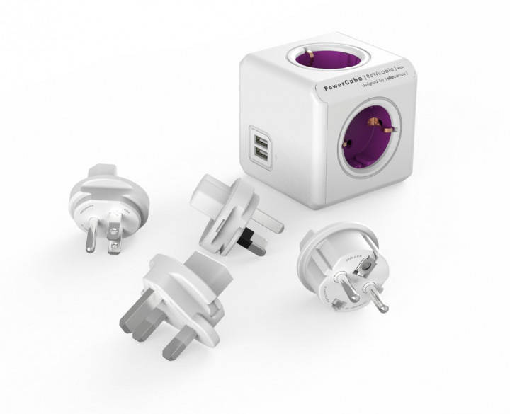 

Сетевой фильтр Allocacoc PowerCube ReWirable + 4x plug (1800/DERW4P)